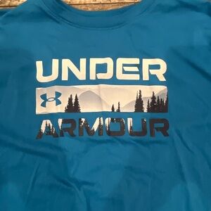 Under Armour Teal Graphic Tee